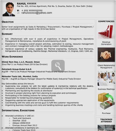 Resume Of Java Fresher Jobs