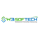 W3Softech logo