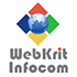 Webkrit Infocom logo