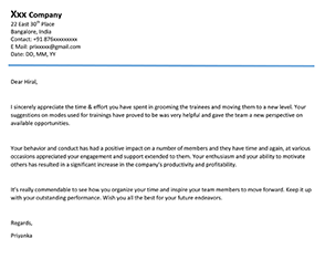 Letter Of Appreciation FREE 35+ Sample Thank You Letters For