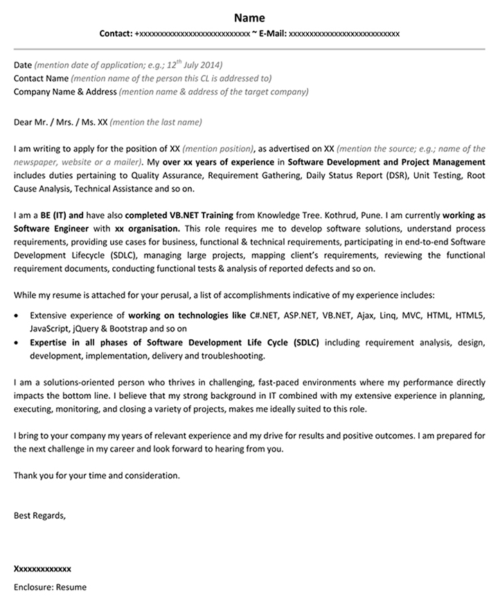 Software Engineering Cover Letter from img.naukimg.com