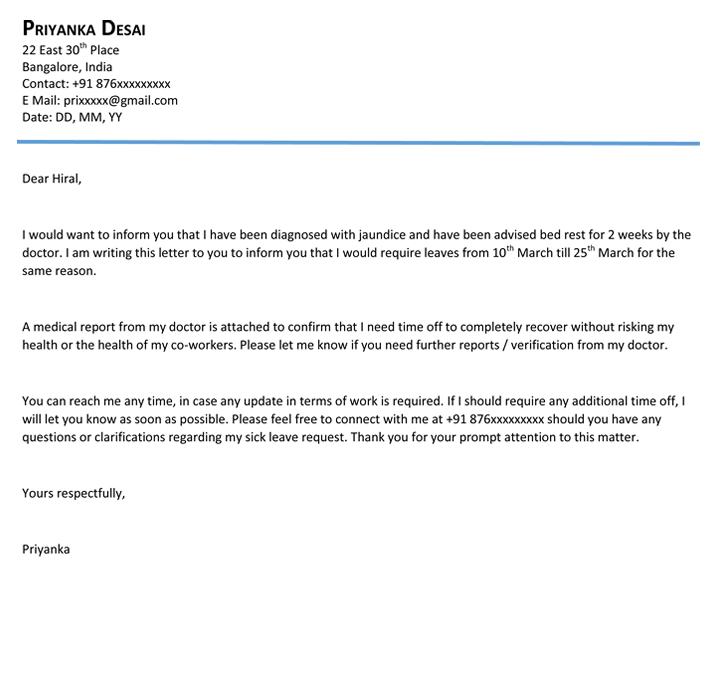 Email Leave Letter Format Download Leave Letter Leave Letter Format